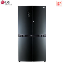 LG GR-D24FBGHL 671L 韩国原装进口 双门中门冰箱 变频压缩机 风冷无霜 双门中门触摸式冰箱原装进口