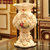 梵莎奇欧式花瓶 奢华陶瓷装饰品小号落地客厅电视柜摆件结婚礼物