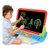 儿童*双面绘画学习台 配黑板擦七彩板 提高宝宝的动手能力学习能力