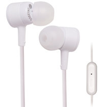 Audio Technica/铁三角 CKL220IS入耳式手机运动线控带麦耳机通用(白)