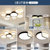 同位角照明北欧灯具现代简约客厅灯大气家用创意个性主卧室灯客厅吸顶灯套餐(全屋三室两厅套餐暖黄光)