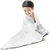 三利 纯棉纱布 A类标准 婴儿浴巾 柔软舒适毛巾被 吸湿透气裹巾抱被 新生儿盖毯(原白色)