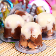 甜甜乐星球杯小杯1000克 巧克力饼干 饼干粒 休闲食品果糖巧克力包邮