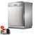 美的(Midea) WQP12-7209H-CN 洗碗机（智能控制 全自动操作 独嵌两用 智能低耗电）台式 14套
