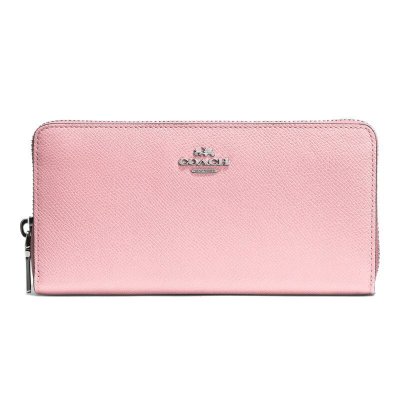Coach蔻弛 女士长款拉链钱包 长款钱包 钱夹手拿包52372(粉红色) Coach蔻弛 女士长款拉链钱包 长款钱包 钱夹手拿包52372(粉红色)