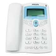 飞利浦（PHILIPS）TD-2816D来电显示电话机（白色）（50组来电号码查询、号码直接存储功能、lcd亮度5级调节）