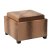 【百伽】美式皮艺储物凳 换鞋凳 皮质茶几 收纳凳 多功能沙发凳
