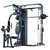 军霞(JUNXIA) 综合训练器大型运动器械家用健身器材龙门架组合 多功能框式深蹲架 JX-DS925(龙门架+综合机)(黑色)