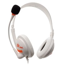 意高（ECHOTECH）CE-208 耳机 耳麦 头戴式耳麦 白色