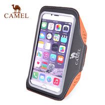 camel/骆驼户外手机臂袋 男女跑步运动健身多功能手机臂包 A7S3L4102(浅灰色)