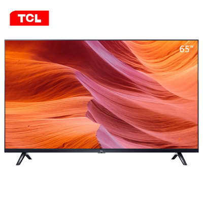 TCL 65A464 65英寸液晶电视机 4K超高清 HDR 智能 防蓝光护眼  丰富影视资源 教育电视