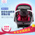 安宝宝 3C认证新生儿提篮式儿童汽车座椅婴儿车载汽车宝宝摇篮 提篮式座椅婴儿提篮(智慧红)