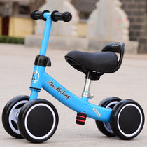 儿童平衡车1-3岁2宝宝滑行车溜溜车婴儿学步车玩具扭扭车生日礼物(蓝色+高配款（提手加厚座椅） 默认版本)