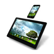 华硕(ASUS)PadFone2 4.7英寸（手机）10.1英寸触控屏（平板）轻薄多彩平板手机电脑(四核Jelly Bean4.1 电容屏 64G 2140mAh（手机）5000mAh（平板）)黑色