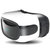 L-MIX 头戴式VR一体机虚拟现实头盔 支持WI-FI 蓝牙链接 在线观影游戏 外置扩容卡槽（送32g内存卡）白黑色