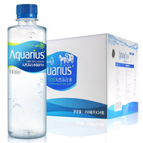 正广和Aquarius饮用天然苏打水苏打水饮用水350ml*24瓶 整箱（新老包装随机发货）