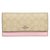 蔻驰（COACH）新款女士钱包 时尚C纹长款手拿包 女包 F53763(卡其粉色)