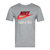 耐克/Nike 2015夏季新款 耐克男子运动休闲短袖T恤当季 659438-010黑色 XXL(659438-063灰色 XL)