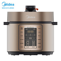 Midea/美的电压力锅MY-50RZC01全智能家用全自动多功能预约大容量双内胆5L电饭煲