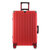 全铝合金铝镁合金拉杆箱22寸金属超大行李箱（5件/套）(红色   复古磨砂全铝款 20寸)