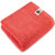 三利 50支精梳棉优选简素加大毛巾1条 35×80cm 柔软吸水亲肤面巾(橘红色)