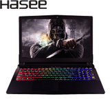 神舟（HASEE）战神K690E-G4D1 15.6英寸游戏本笔记本电脑G4600 1T+128G GTX1060(黑色 精英版)