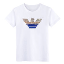 欧洲站美杜莎夏季2020新款潮流牌男士丝光棉烫钻短袖T恤大码体恤1(2XL 白)