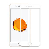 Apple苹果8钢化膜 苹果7全屏iphone6s/8plus/X钢化膜iphone6splus钢化玻璃膜贴膜全屏钢化(白色 苹果6/6s)