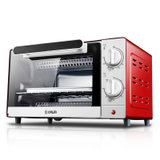 东菱（Donlim）电烤箱TO-Q610 煎烤两用多功能家用电烤箱 10L 时尚红(10升)