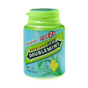 绿箭 柠檬草薄荷味口香糖 64g/瓶