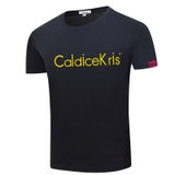 CaldiceKris（中国CK）短袖T恤(男女同款）CK-FS1005(S 黑色)