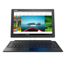 联想 Miix510 平板笔记本电脑二合一轻薄12.2英寸i5-6200U 8G 256G固态 配套键盘/触控笔 风暴黑
