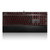 机械键盘 有线键盘 游戏键盘 108键RGB背光键盘  黑色 樱桃青轴(黑色)