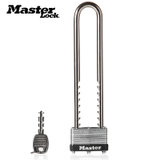 MASTER LOCK/玛斯特锁具 千层锁 长柄锁 橱柜锁 双开门挂锁 517MCND8-14厘米长距离橱柜锁