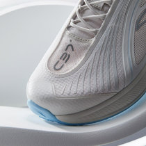 安踏C37 2.0软跑鞋跑步鞋子网面透气运动鞋42灰 国美超市甄选