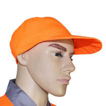 谋福 反光背心 马甲 晶格环卫马甲 反光衣 工作服 环卫帽子(橙色 环卫工帽子橙色)