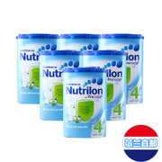 [ 6罐海外直邮]荷兰本土牛栏Nutrilon 1、2、 3、4、5段婴幼儿标准配方奶粉(4段)