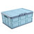 多功能折叠收纳箱储物箱汽车后备箱收纳箱置物箱(雾霾蓝（30L） 默认)