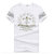 太子龙夏季男士短袖T恤韩版休闲运动帅气半袖衣服(TZL大花白色 L码100斤到140斤)