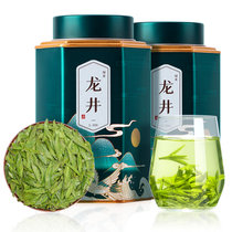 2021新茶五虎明前龙井茶叶250g浓香型绿茶春茶散装罐装