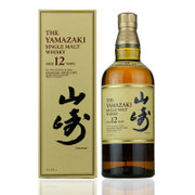 进口洋酒 三得利山崎12年威士忌 THE YAMAZAKI 700毫升 行货*