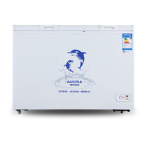 澳柯玛(AUCMA) BCD-287CHN 商用卧式双温双室冰柜 冷冻冷藏家用冷柜 顶开门