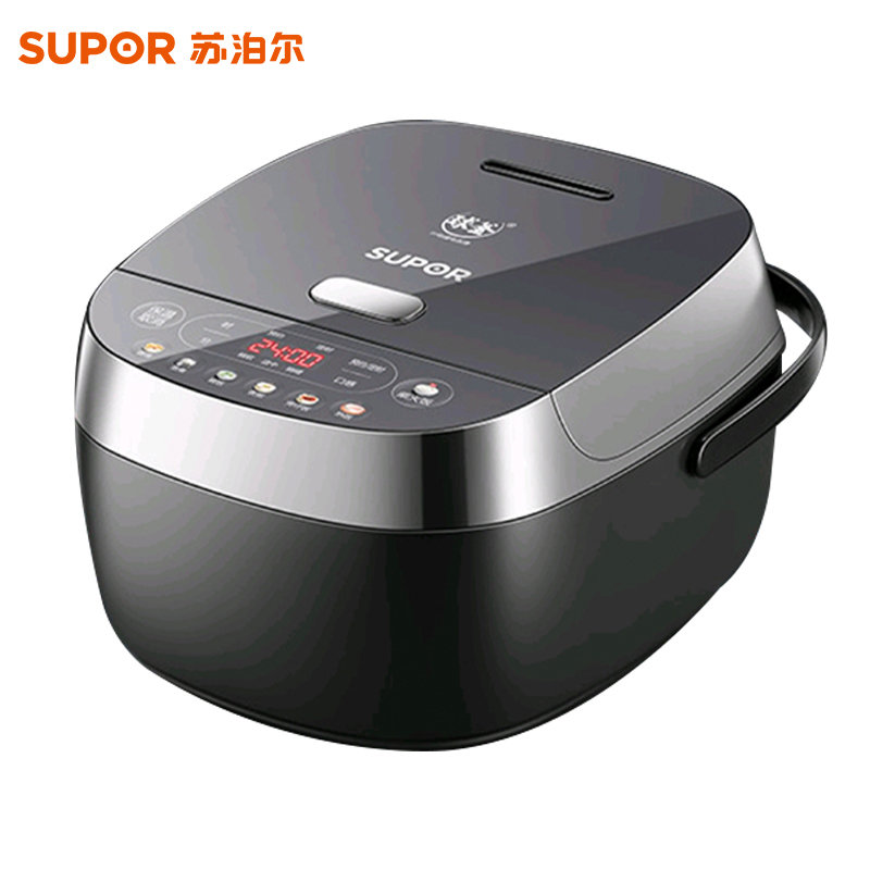 苏泊尔suporzmd安心系列电饭煲球釜i内胆ih加热4l多功能智能曜石黑sf