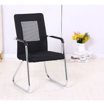 DF办公椅 弓形网布职员椅 人体工学椅DF-886#黑色(黑色)