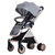 智儿乐高景观婴儿推车轻便携带可坐可躺宝宝折叠四轮伞车童车(灰色)