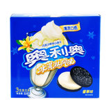 奥利奥 冰淇淋风味巧克力味夹心饼干(香草味) 318g/盒