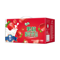 伊利优酸乳果粒酸奶245ml*12盒草莓黄桃芒果味早餐牛奶整箱乳饮料(12月优酸果粒草莓12盒)