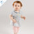 davebella戴维贝拉2018夏季新款短袖套装 宝宝休闲两件套DB7197(7Y)