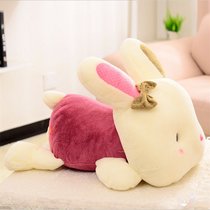 毛绒玩具可爱小兔子公仔 趴趴兔 婚庆布娃娃咪咪兔玩偶娃娃(枣红色 20cm)