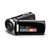 高清数码摄像机1080P摄像拍照一体机家用旅游相机2400万像素(黑色)